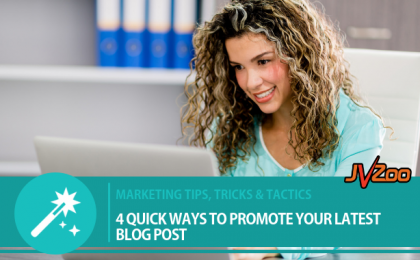 promote your latest blog posts