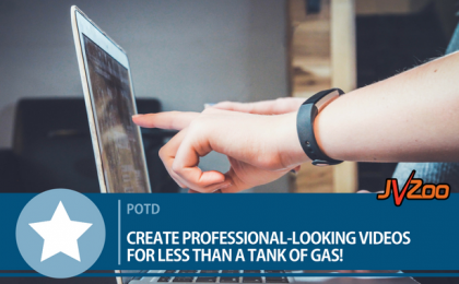CREATE PROFESSIONAL-LOOKING VIDEOS FOR LESS THAN A TANK OF GAS!