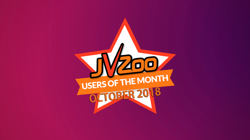 jvzoo users of the month october 2018