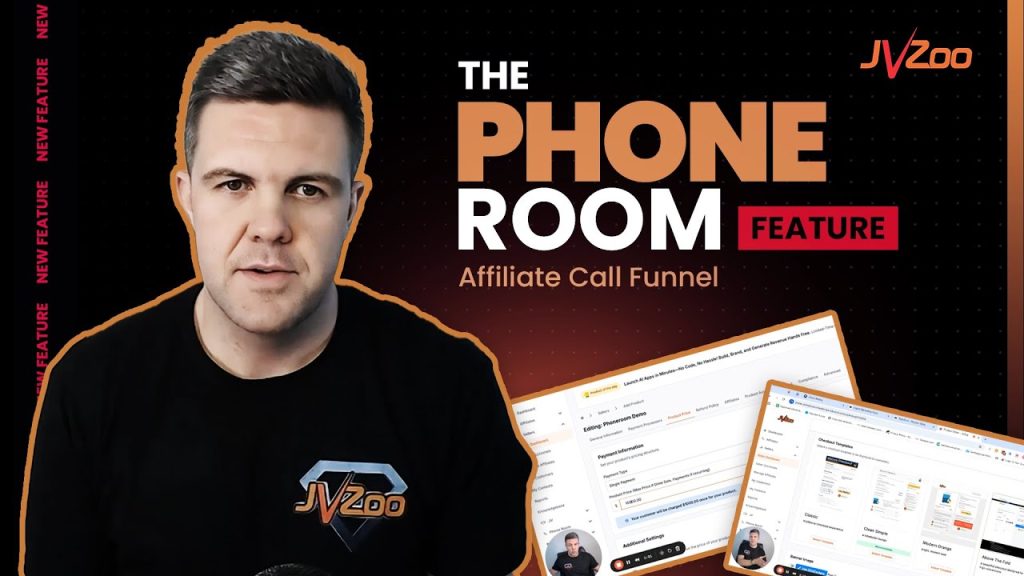 Official JVZoo Phone Room walkthrough on YouTube